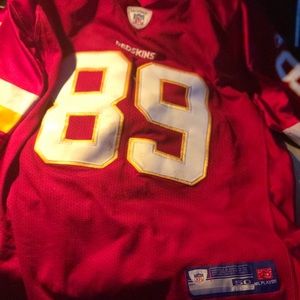 Men’s Washington Redskins Auth Santana Moss Jersey